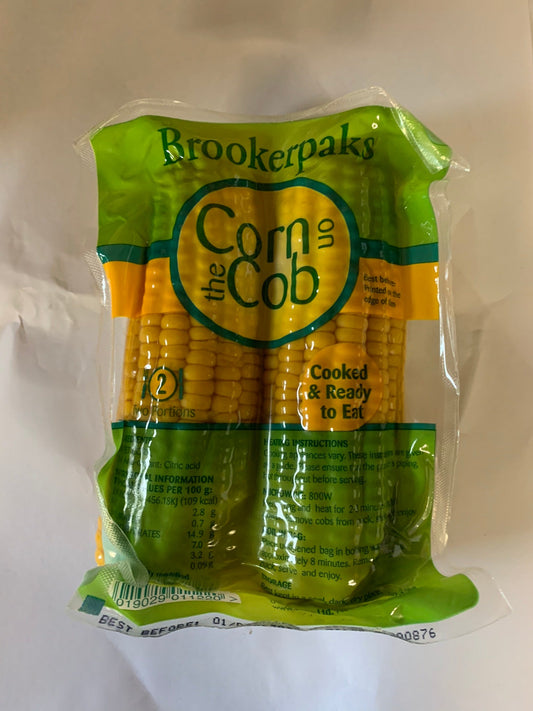 Corn On Cob 2 Portions