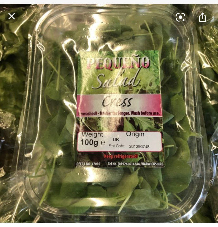 1 Punnet Of Watercress